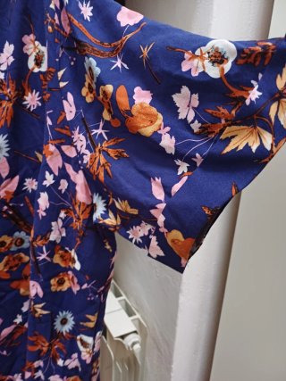 Blusa ONLY CARMAKOMA fantasia viscosa