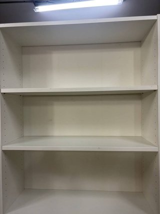 ESTANTERÍA MODERNA BLANCA