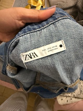 Vestido vaquero Zara azul