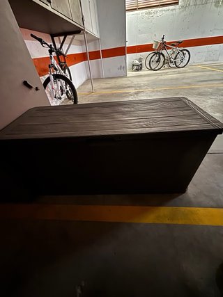 Baúl de exterior de plástico