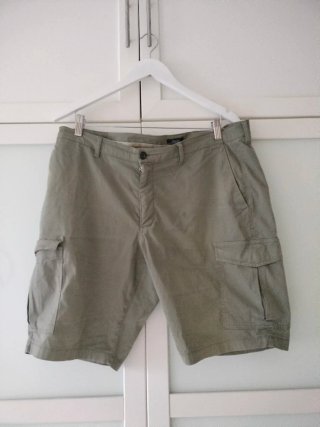 Pantalón corto cargo Dustin verde militar XL