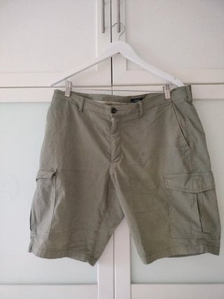 Pantalón corto cargo Dustin verde militar XL