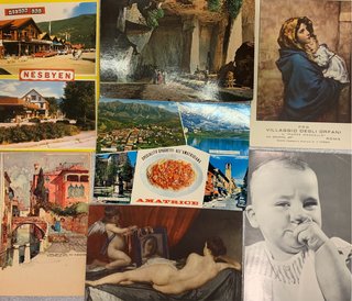 Set 9 Cartoline Vintage