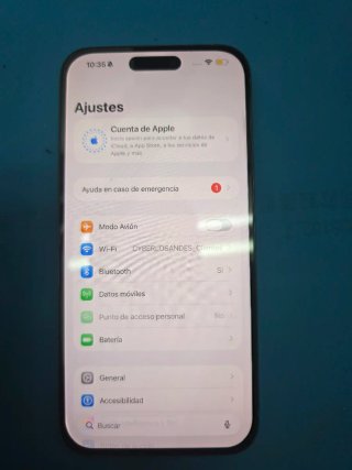 iPhone 15 Pro Max Gris/Plata