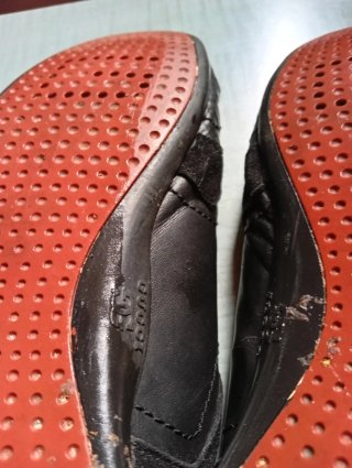 Zapatillas Gucci Negras Piel y Ante