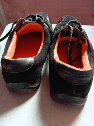 Zapatillas Gucci Negras Piel y Ante