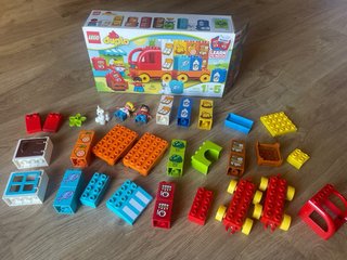 Pacchetto 2 Lego Duplo treno e camion