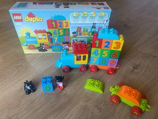 Pacchetto 2 Lego Duplo treno e camion