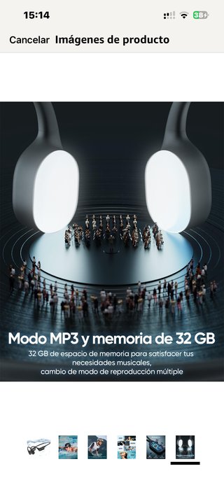 Auriculares Conducción Ósea Guudsoud Negros