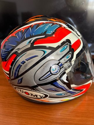 Casco Moto Suomy Diseño Rayos