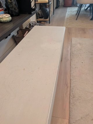 Mueble de entrada con espejo