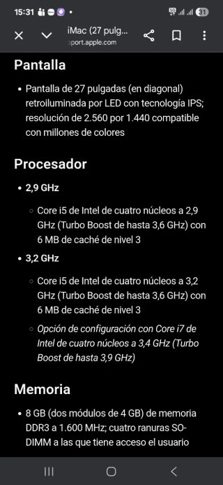 Imac 27 Apple Plata