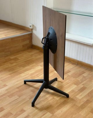 Mesa plegable madera y metal