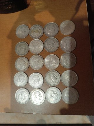 Lote 100 Pesetas Franco