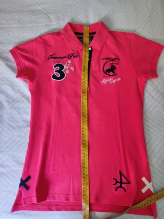 Polo Valecuatro Mujer Talla XS Rosa