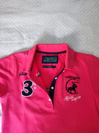Polo Valecuatro Mujer Talla XS Rosa