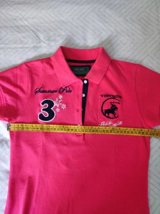 Polo Valecuatro Mujer Talla XS Rosa