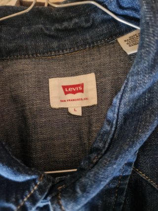 Camisa Levi's Original Talla L Azul