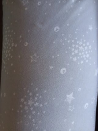 Cojín de lactancia estrellas gris de Jané