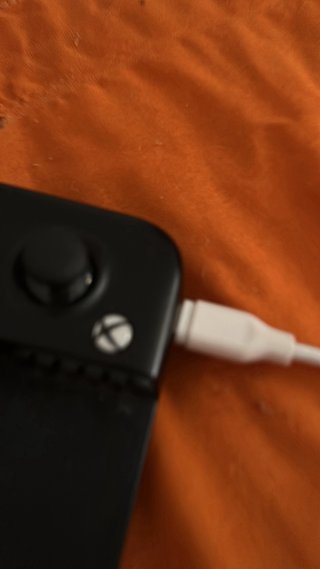 Controlador de juego móvil negro
