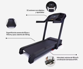 Cinta Correr Domyos T900D 18 km/h