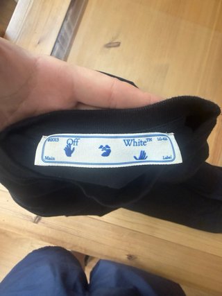Felpa Off-White Nera Originale