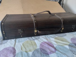 Baúl Cofre Madera Estilo Antiguo Vintage