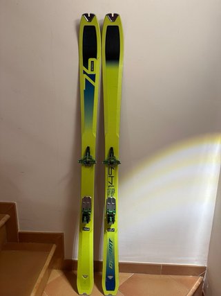 Sci Dynafit Speed 76, pelli Pomoca