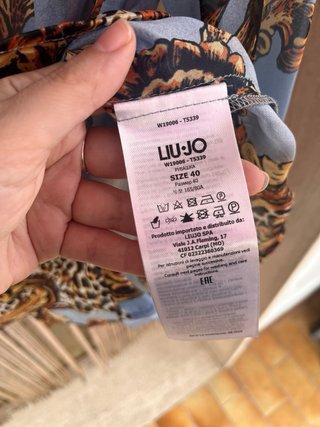 Camicia Liu Jo Seta Fantasia Leo Baroque
