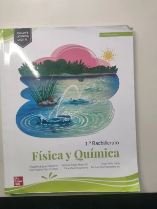 Libro de Física y Química 1 Bachillerato.