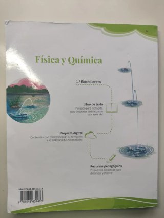 Libro de Física y Química 1 Bachillerato.