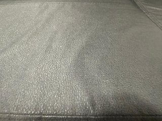 Sofá Chaiselongue Polipiel Negro Ikea