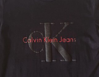 Camiseta Calvin Klein negra hombre talla S