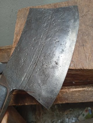 Gran Utensilio de Matarife muy antiguo de forja