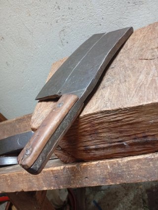 Gran Utensilio de Matarife muy antiguo de forja