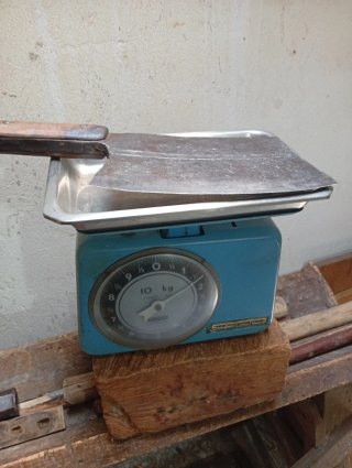 Gran Utensilio de Matarife muy antiguo de forja