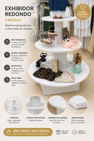 Muebles para tienda de Ropa
