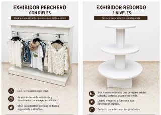 Muebles para tienda de Ropa