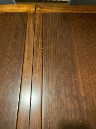 Mesa comedor extensible madera maciza