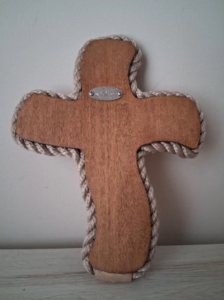 Crocifisso Marricreo Legno Nichel
