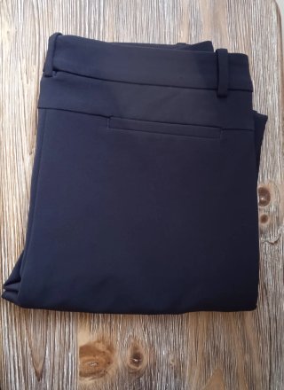 Pantalón Massimo Dutti T.36 Marino NUEVO