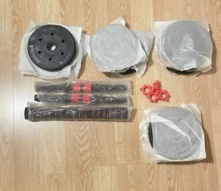 Mancuernas 10kg (8 pesas)