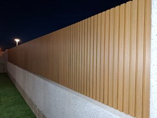 Valla madera composite exterior