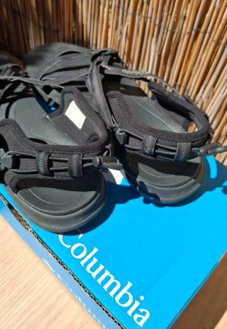 Sandalias Columbia Trekking Mujer Negras