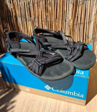 Sandalias Columbia Trekking Mujer Negras
