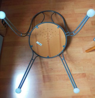Pareja de sillas de comedor