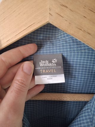 Camisa sin mangas Jack Wolfskin azul