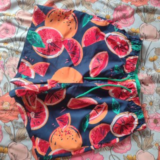 Bañador estampado cítricos talla S