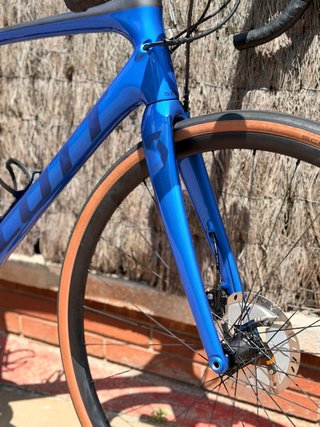 Bicicleta Scott Addict Azul