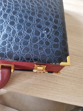 Valigetta per Gioielli di Lusso Al Anwar Rosso/Blu